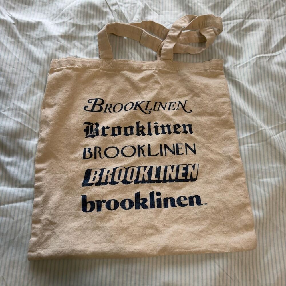 Brooklinen cotton tote bag